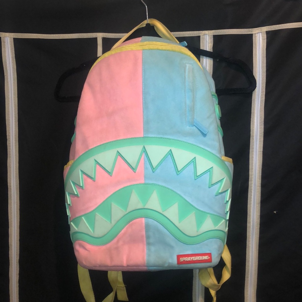 Saweetie Sprayground Backpack used
